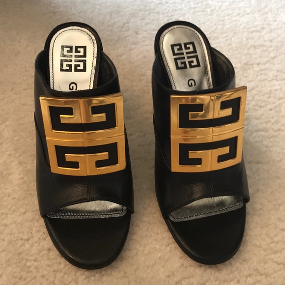 Givenchy logo-embellished leather mules - Picture 2 of 14